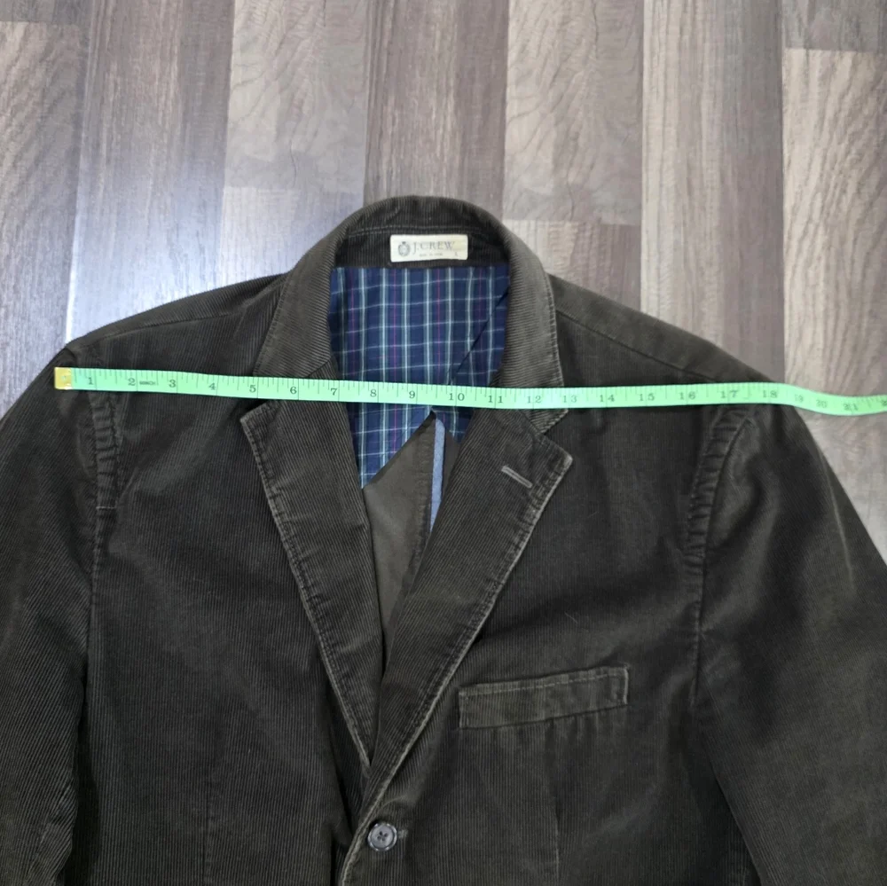 J. Crew Fall 2008 Classic Corduroy Rivington 3 Button Sportcoat In Dark Brown. L